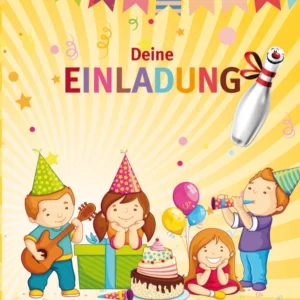 Kindergeburtstags-Einladungen